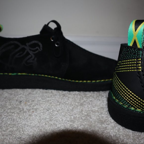 Clarks Men's Jamaica Desert Trek Black/ Multi - Picture 3 of 5